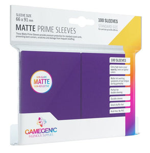 Gamegenic: Matte Prime Sleeves - Purple (100) (Sealed)