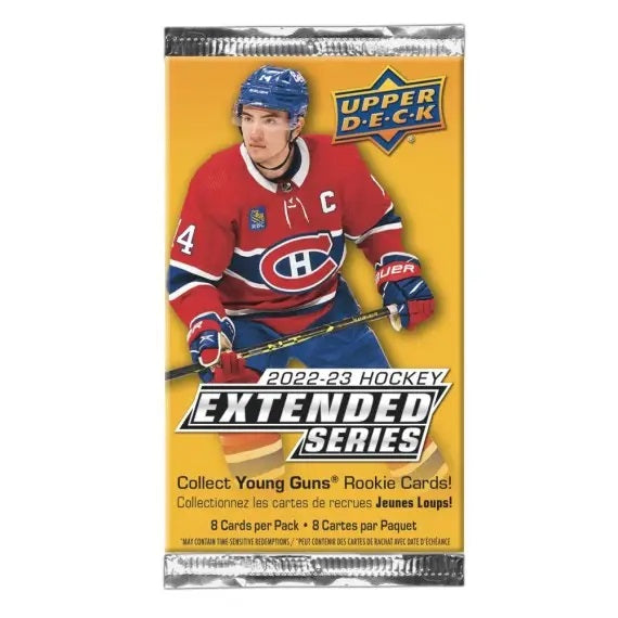 2022-23 - Upper Deck - Extended Series Hockey Cards Pack
