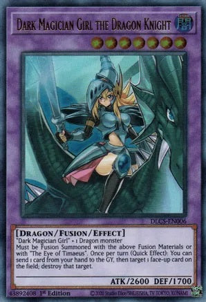 Dark Magician Girl the Dragon Knight (Ultra Rare) - DLCS-EN006