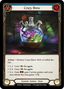 Crazy Brew (Super Rare) - WTR162 - Unlimited