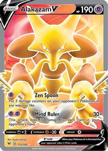 Alakazam V (Full Art) (Ultra Rare) - 172/185