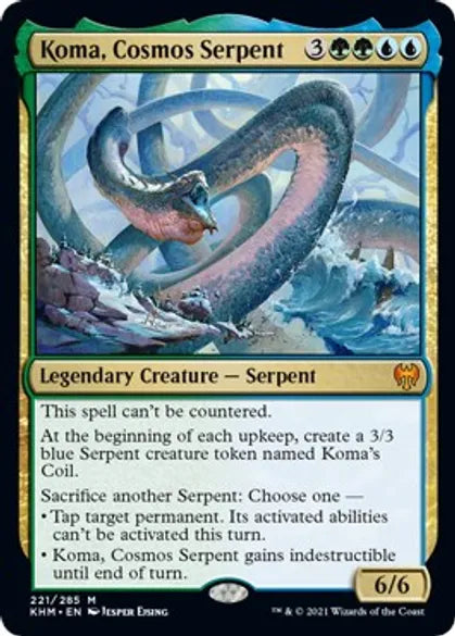 Koma, Cosmos Serpent (Mythic) - 221/285
