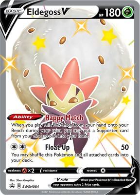 Eldegoss V (Shiny Promo) - SWSH084
