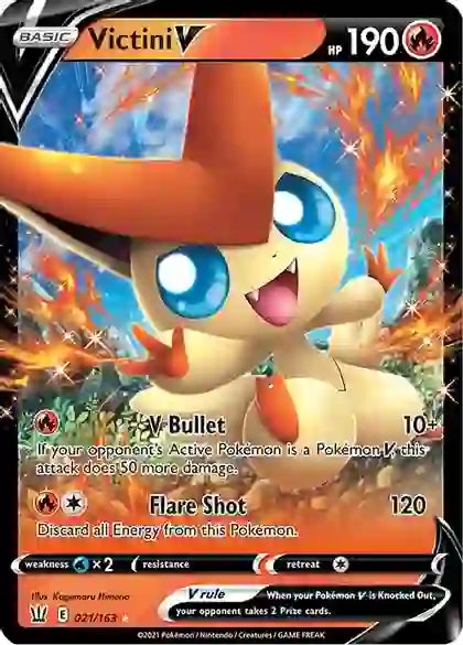 Victini V (Ultra Rare) - 021/163