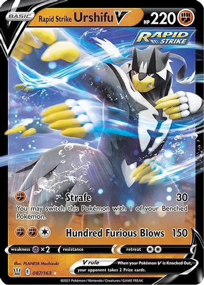 Rapid Strike Urshifu V (Ultra Rare) - 087/163