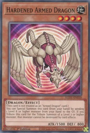 Hardened Armed Dragon (Common) - EGO1-EN010 - Unlimited
