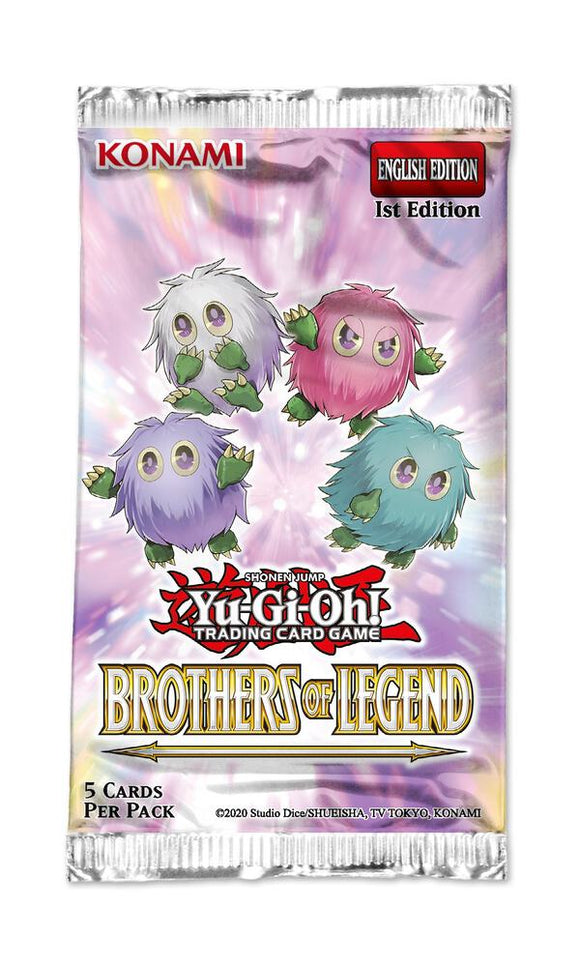 Yugioh: Brothers of Legend Booster Pack (Sealed)