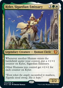 Kyler, Sigardian Emissary (Foil Mythic) - 004/038