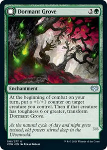 Dormant Grove // Gnarled Grovestrider (Uncommon) - 198/277