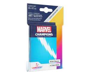 Gamegenic Sleeves: Marvel Champions Quicksilver (50) (Sealed)