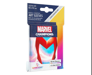 Gamegenic Sleeves: Marvel Champions Scarlet Witch (50) (Sealed)