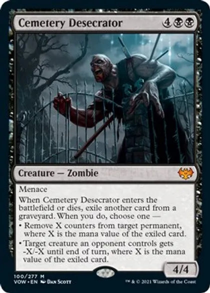 Cemetery Desecrator (Mythic) - 100/277