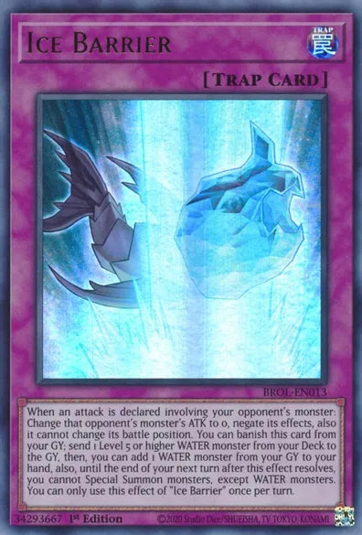 Ice Barrier (Ultra Rare) - BROL-EN013