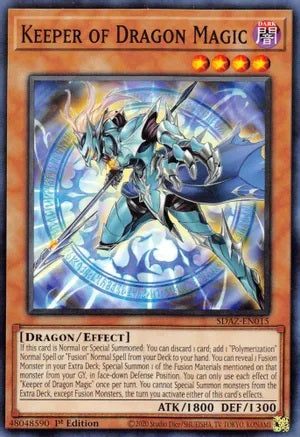 Keeper of Dragon Magic (Common) - SDAZ-EN015