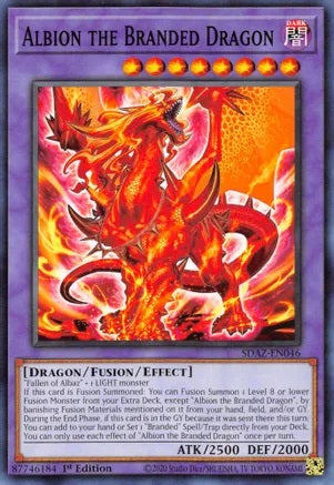 Albion the Branded Dragon (Common) - SDAZ-EN046