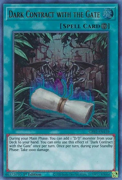Dark Contract with the Gate (Ultra Rare) - GFP2-EN159