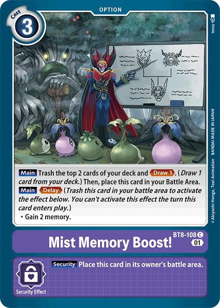 Mist Memory Boost! (Common) - BT8-108