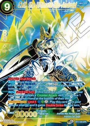 Cell, the Ultimate Bio-Abdroid (SPR) (Special Rare) - BT17-049