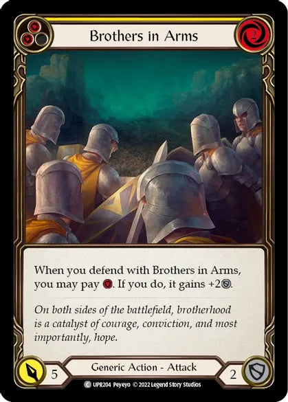 Brothers in Arms (Yellow) - UPR204
