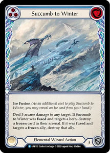 Succumb to Winter (Blue) - UPR112