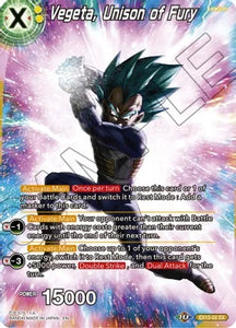 Vegeta, Unison of Fury (Expansion Rare) - EX12-02