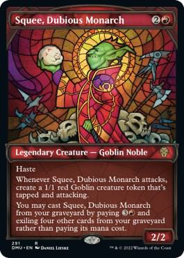 Squee, Dubious Monarch - Stained Glass Showcase (Foil Rare) - 291