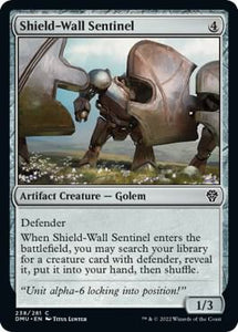 Shield-Wall Sentinel (Foil Common) - 238/281