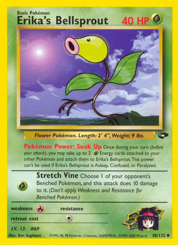 Erika's Bellsprout (Uncommon) - 038/132 - Unlimited