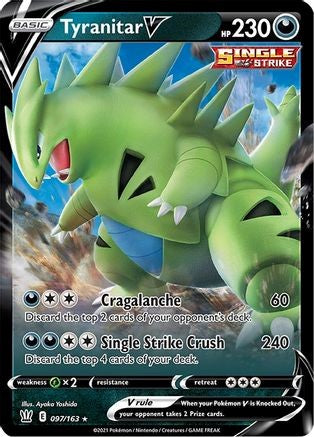 Tyranitar V (Ultra Rare) - 097/163