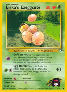 Erika's Exeggcute (Uncommon) - 043/132 -  Unlimited