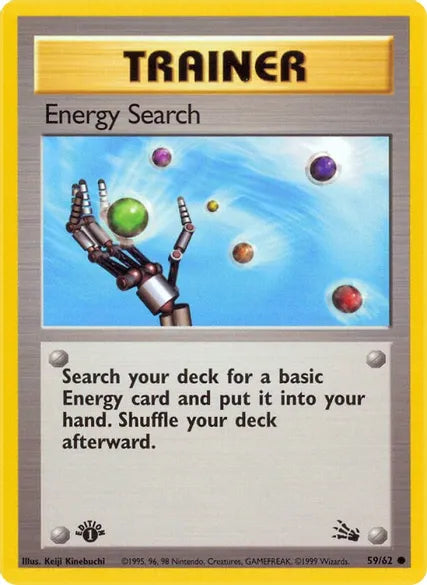 Energy Search (Common) - 59/62 - 1st Edition