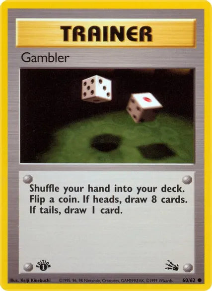 Gambler (Common) - 60/62 - 1st Edition