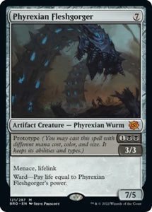 Phyrexian Fleshgorger (Mythic) - 121/287