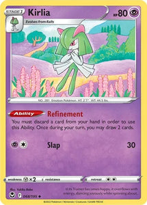 Kirlia (Reverse Holo Uncommon) - 068/195