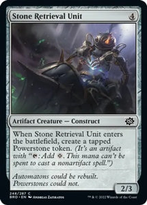 Stone Retrieval Unit (Foil Common) - 248/287