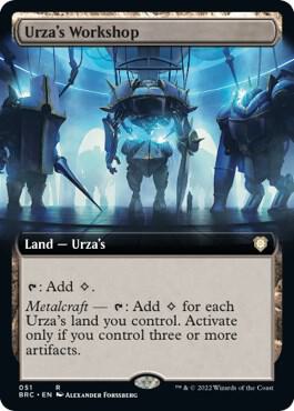 Urza's Workshop (Extended Art Rare) - 051