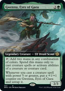 Gwenna, Eyes of Gaea - Extended Art (Rare) - 347