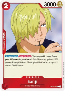 Sanji (Foil) (Rare) - OP01-013