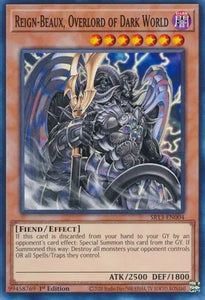 Reign-Beaux, Overlord of Dark World (Common) - SR13-EN004