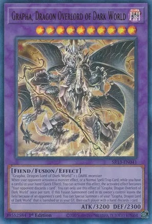 Grapha, Dragon Overlord of Dark World (Ultra Rare) - SR13-EN041