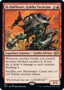 Ib Halfheart, Goblin Tactician (Rare) - 554