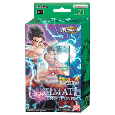 Dragon Ball Super Card Game - Zenkai Series 3 - SD21 Ultimate Awakened Power
