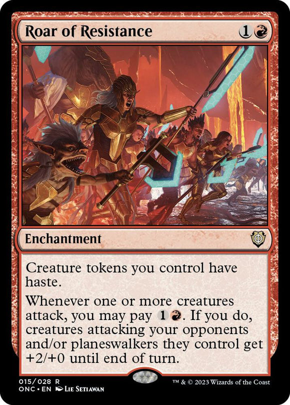 Roar of Resistance (Rare) - 015/028