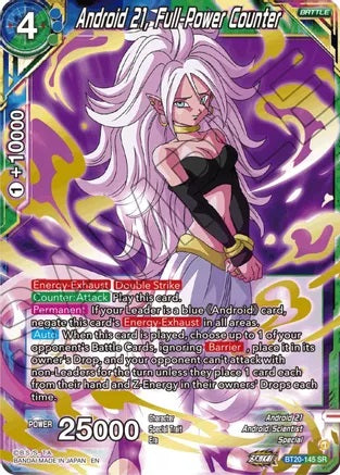 Android 21, Full-Power Counter (Super Rare) - BT20-145