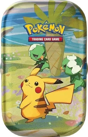 Pokemon: Paldea Friends Mini Tin - Pikachu & Capsakid (Sealed)