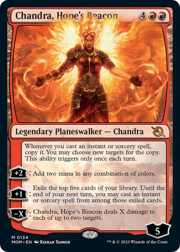 Chandra, Hope's Beacon (Mythic) - 0134