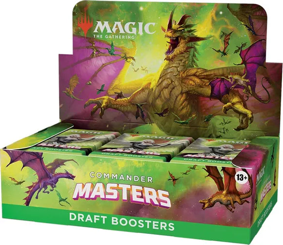MTG: Commander Masters - Draft Booster Box (Sealed)