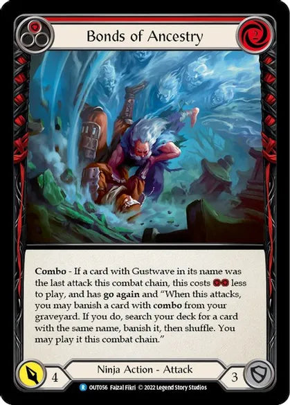 Bonds of Ancestry (Red) - OUT056 - Rainbow Foil