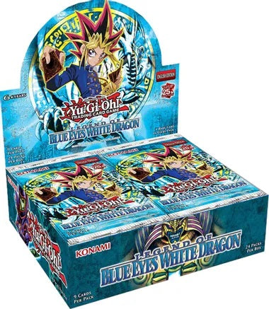 Yugioh: Legend of Blue Eyes White Dragon Booster Box - 25th Anniversary Edition (Sealed)