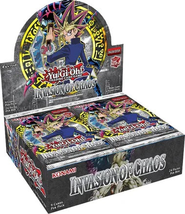 Yugioh: Invasion of Chaos Booster Box - 25th Anniversary Edition (Sealed)